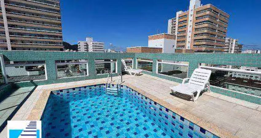 Apartamento com 1 dormitório à venda, 32 m² por r$ 285.000 - boqueirão - praia grande/sp