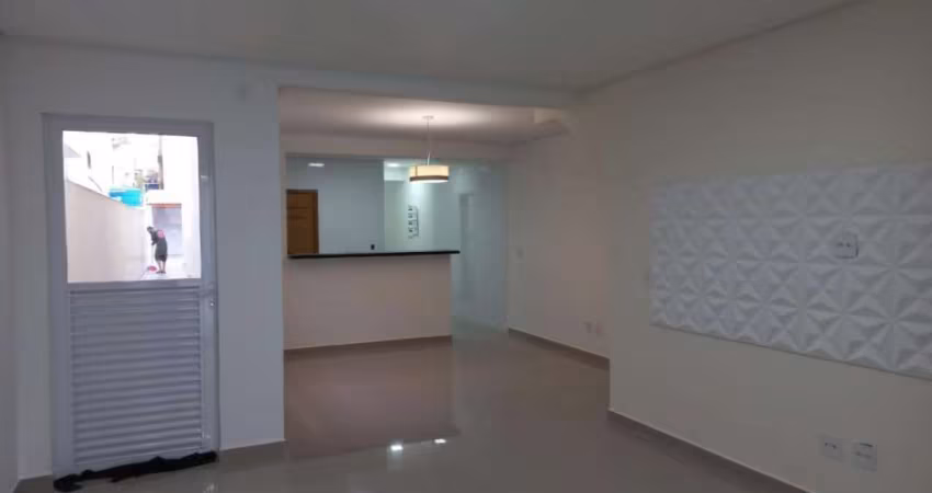 Casa Sobreposta para Venda em Santos, Campo Grande, 3 dormitórios, 1 suíte, 5 banheiros, 2 vagas