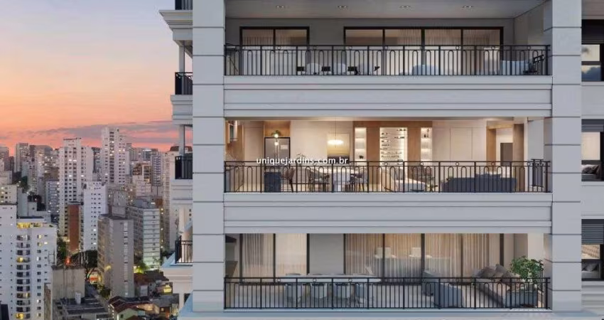 Jardim Paulista: 3 Suítes | 4 Vagas | 381 m² úteis