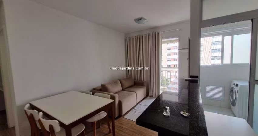 Apartamento no Jardim Paulista Mobiliado: 2 Dorm | 1 Vaga | 54 m² úteis