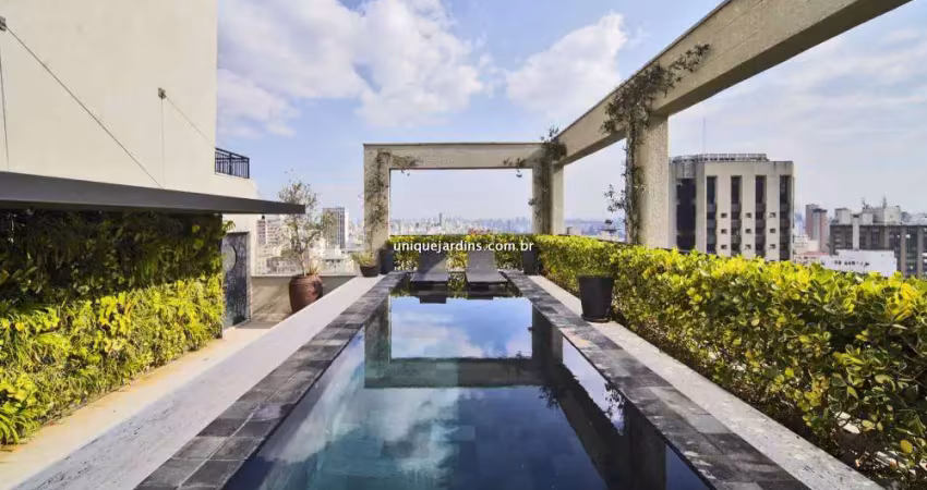 Cobertura duplex jardim américa: 4 suítes | 7 vagas | 690 m² úteis