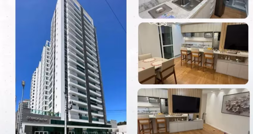 Vista livre frente ao batalhao apartamento a venda semi - mobiliado, 2 vagas, 1 suíte 2  dormitorios joinville-sc   venda r$990.000,00
