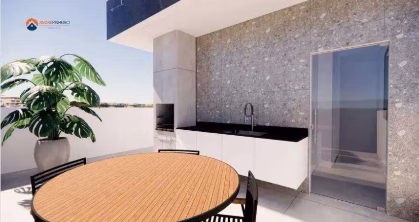 Cobertura com 03 quartos 85 m² por R$ 585.000,000- Santa Branca / Belo Horizonte -MG