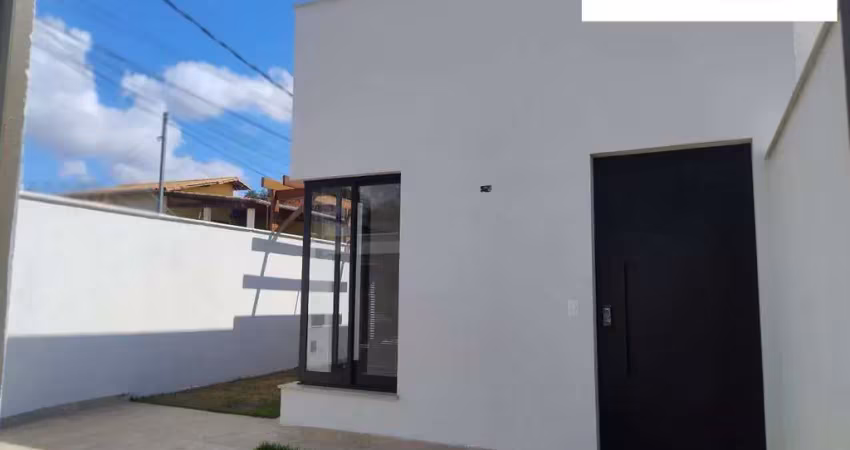 Casa plana, nova, no bairro santo antonio em vespasiano - mg