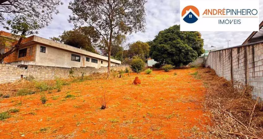 Terreno com 1.025 m² à venda na pampulha bairro garças!