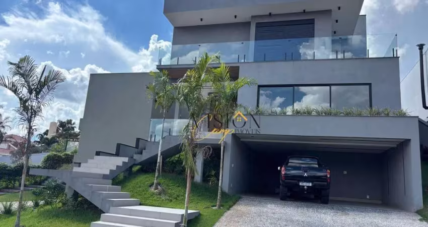 Casa a vendas no condomínio  sapucaías com 4 suítes à venda, 462 m² por r$ 3.900.000 - campinas/sp
