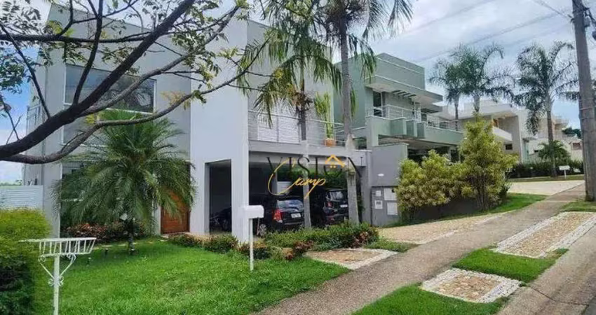 Casa com 3 dormitórios à venda,- loteamento alphaville campinas - campinas/sp