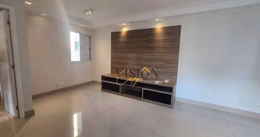 Apartamento com 2 dormitórios para alugar, 65 m² por r$ 4.829/mês - mansões santo antônio - campinas/sp