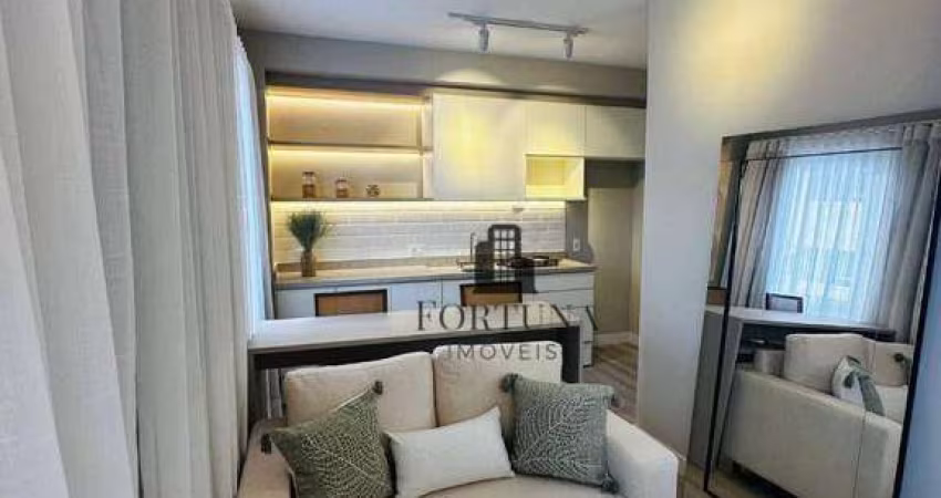 Apartamento Studio com 1 dormitório à venda, 27 m² por R$ 371.000 - Belém - São Paulo/SP