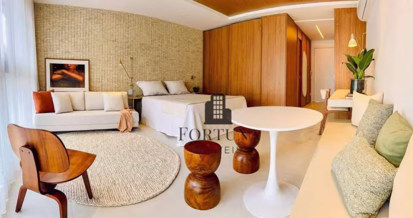 Apartamento studio com 1 dormitório para alugar, 40 m² por r$ 8.200/mês - vila nova conceição - são paulo/sp