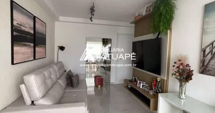 PRIMEVO - LINDO APARTAMENTO A VENDA COM EXCELENTE LOCALIZAÇÃO NO TATUAPÉ - VARANDA GOURMET