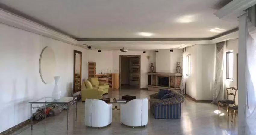 Apartamento4 dormitorios 4 suites 5 vagas 590m2 à venda, bosque da saúde, são paulo, sp