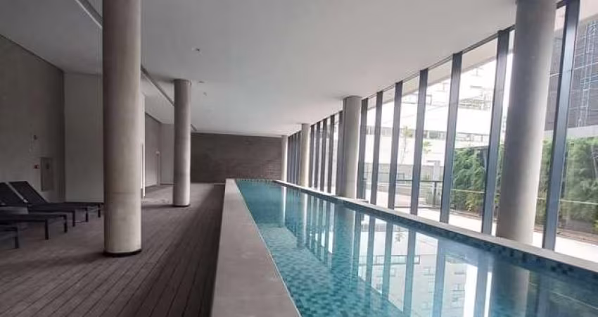 Apartamento Studio com 43m² à venda, em Vila Olímpia, São Paulo, SP com 1 suíte, 1 banheiro e 1 vag