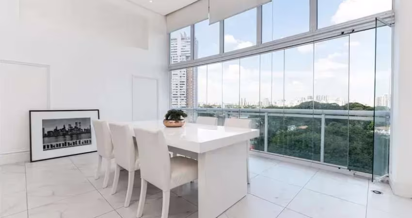 Apartamento Mobiliado 1 Dormitorio 85m2 para locação, Brooklin Paulista, São Paulo, SP