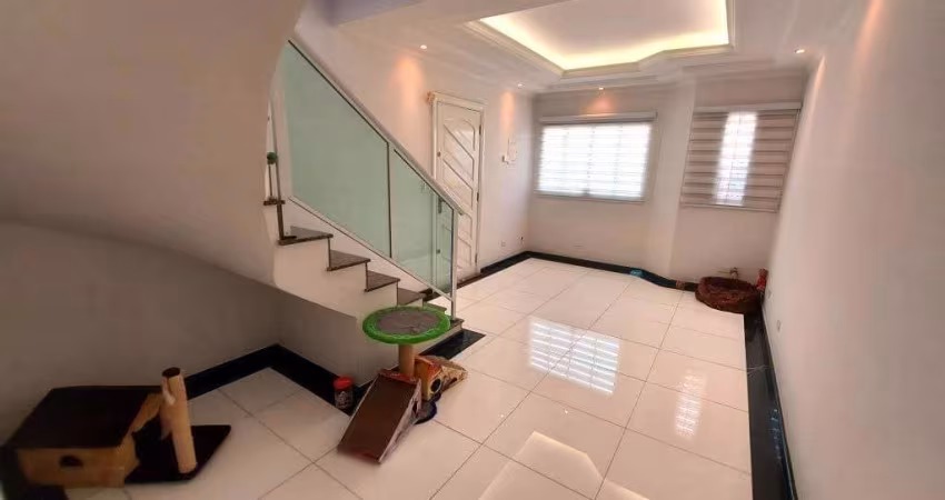 Sobrado de 121m² para locação e venda,Vila Mafra, Semi Mobiliado com 2 Dormitórios, Sala para 2 amb