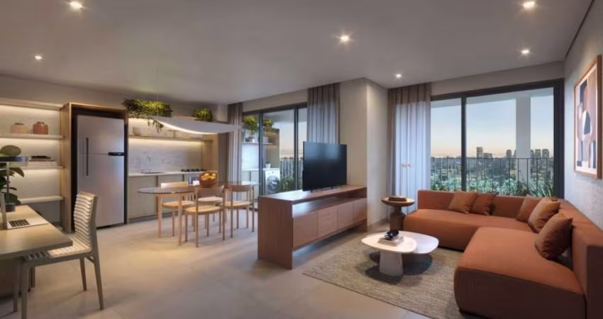Apartamento em Condomínio Fechado, com 63m², à venda, Campo Belo, São Paulo, SP