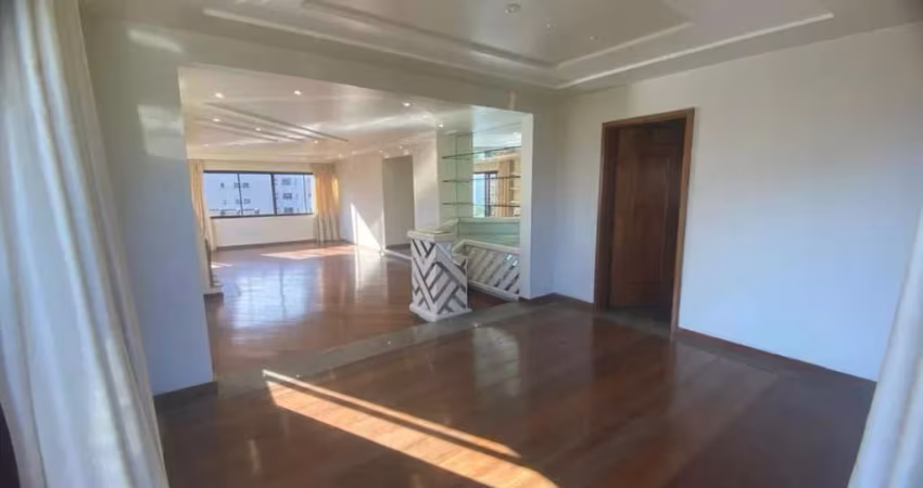 Apartamento de 235m² para locação, Moema, São Paulo, SP Semi Mobiliado com 4 Suítes, 6 Banheiros, A