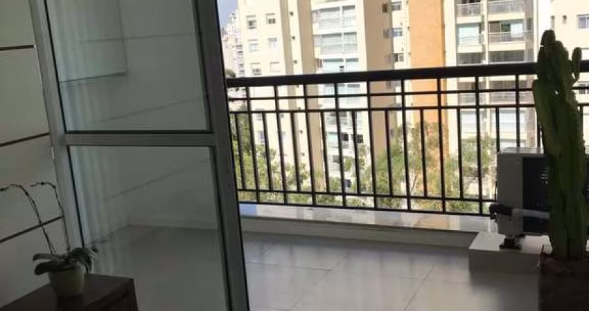 Apartamento de 38m² com terraço à venda e locação, Vila Andrade, Andar alto, com 1 Dormitório, Banh