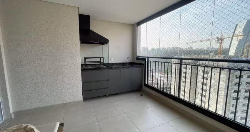 Apartamento de 68m² com terraço Gourmet à venda, Santo Amaro, São Paulo, SP. com 2 Dormitórios send