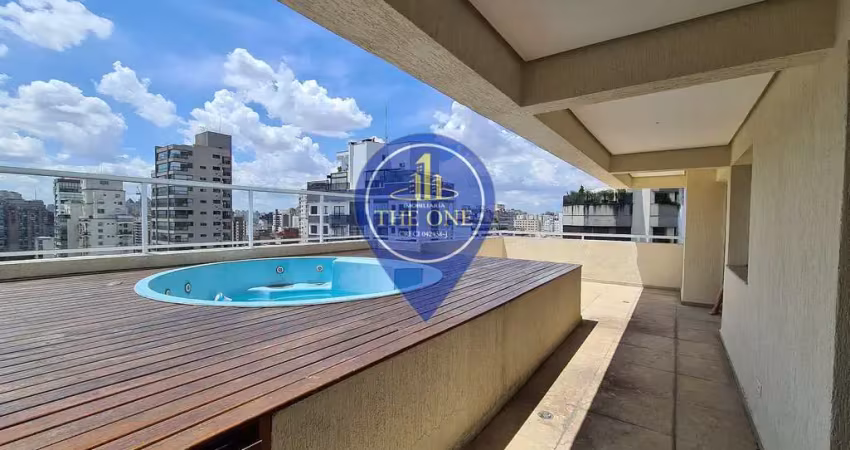 Cobertura de 234m² à venda, moema, são paulo, sp. com 4 dormitórios sendo 2 suítes, 3 salas, 5 banh