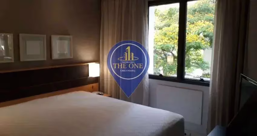 Apartamento de 91m² mobiliado à venda, jardim paulista, são paulo, sp. com 2 suítes, 2 salas, 1 vag