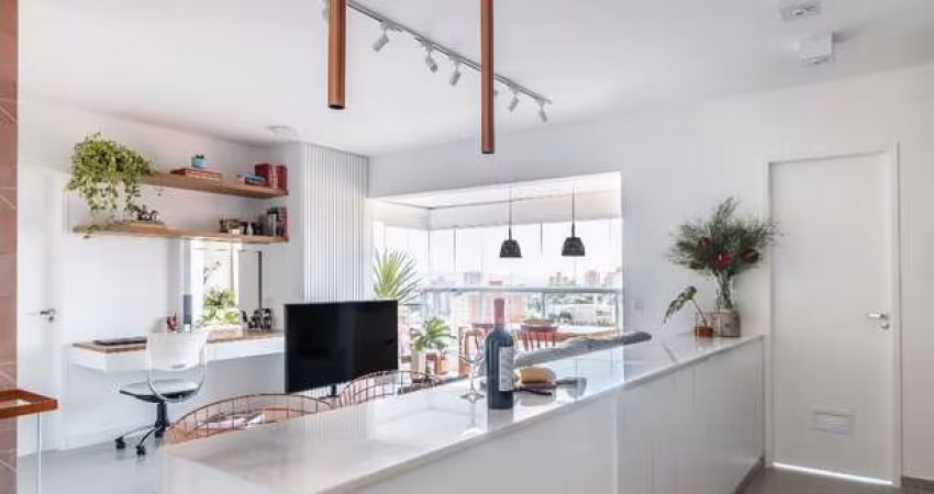 Apartamento para venda mobiliado com 1 Dormitório 1 suíte 2 vaga, Jardim da Glória, São Paulo, SP