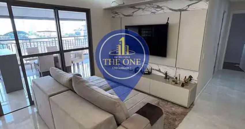 Apartamento de 121m² à venda, mobiliado, vila independência, são paulo, sp,  com 3 suítes, 2 vagas