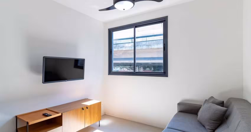 Apartamentode 34m² para venda e locação,  com 2 Dormitórios, localizado na Vila Buarque, São Paulo,