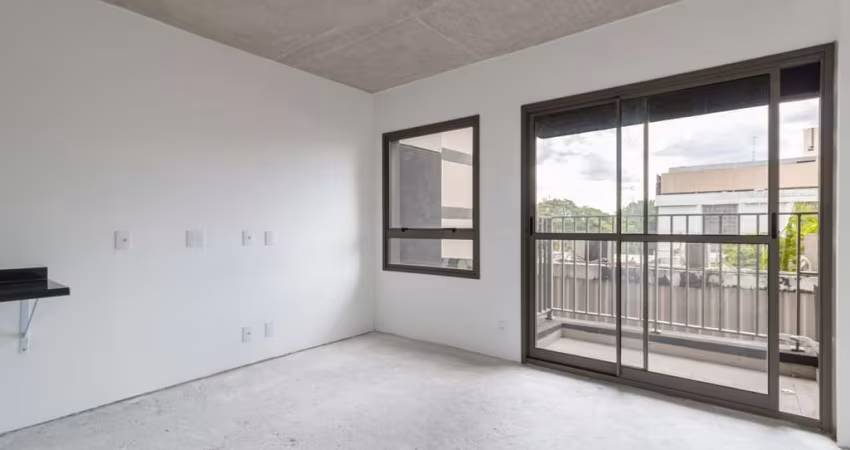 Studio de 24m² NOVO à venda, Indianópolis, São Paulo, SP. com Dormitório/Sala, 1 Banheiro, próximo