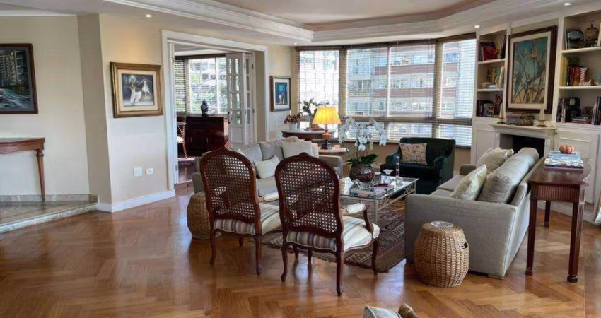Apartamento de 370m² com terraço para locação e venda, Real Parque, São Paulo, SP. com 4 Suítes com