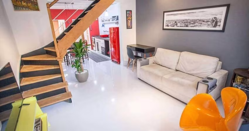 Casa à venda com 110m,  02 dormitótios, 01 vaga, Ar condicionado,  Pinheiros, São Paulo, SP