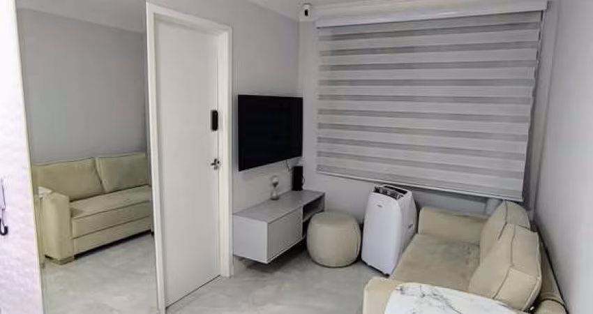 Apartamento de 34m² MOBILIADO à venda, Barra Funda, São Paulo, SP. 2 dormitórios, 1 sendo amplo clo