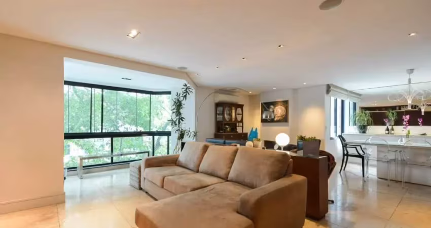 Apartamento de 172m² à venda, Moema, São Paulo, SP. com 4 Dormitórios sendo 3 Suítes, 3 Salas, 5 Ba