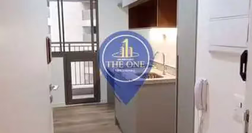 Studio novo e semi-mobiliado à venda, santo amaro, são paulo, sp. com 1 dormitório, sacada, ar-cond