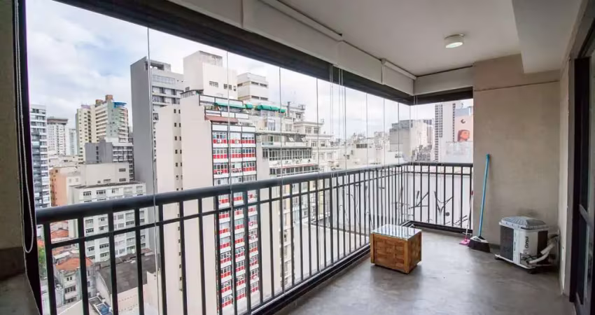 Apartamento para locação1 dormitorio 1 vaga mobiliado , bela vista, são paulo, sp