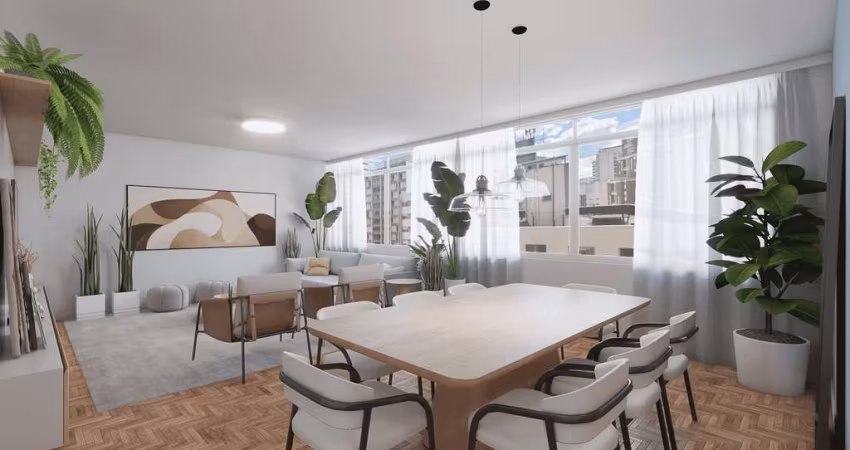 Apartamento de 155m² à venda, Paraíso, São Paulo, SP. com 3 Dormitórios, sendo 2 Suítes, Sala ampla