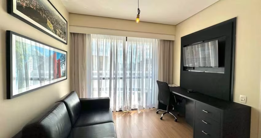 Apartamento para locação 1 dormitório e 1 vaga, Indianópolis, São Paulo, SP