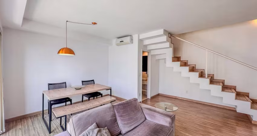 Apartamento duplex à venda, Vila Gertrude com suíte e vaga de garagem