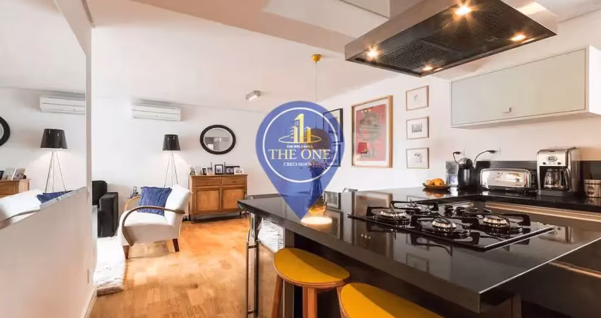 A 700 metros do parque ibirapuera,apartamento à venda, mobiliado, com 2 dormitorios e 75m²