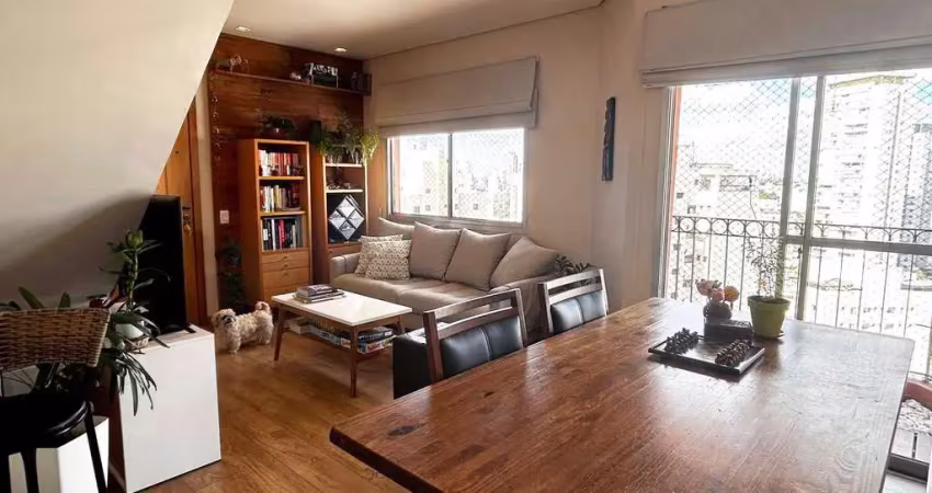 Cobertura duplex na chácara inglesa com varanda e terraço