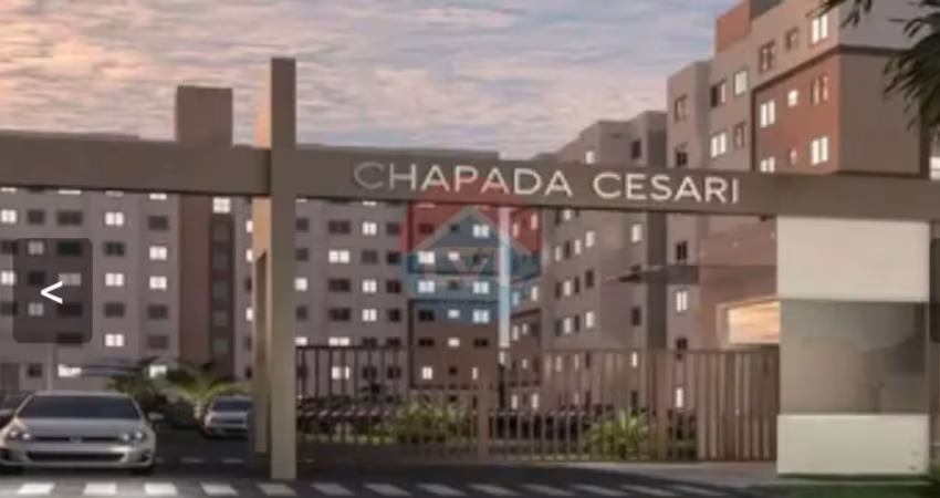 Apartamento recém entregue de 2 quartos no Chapada Cesari codigo: 110674