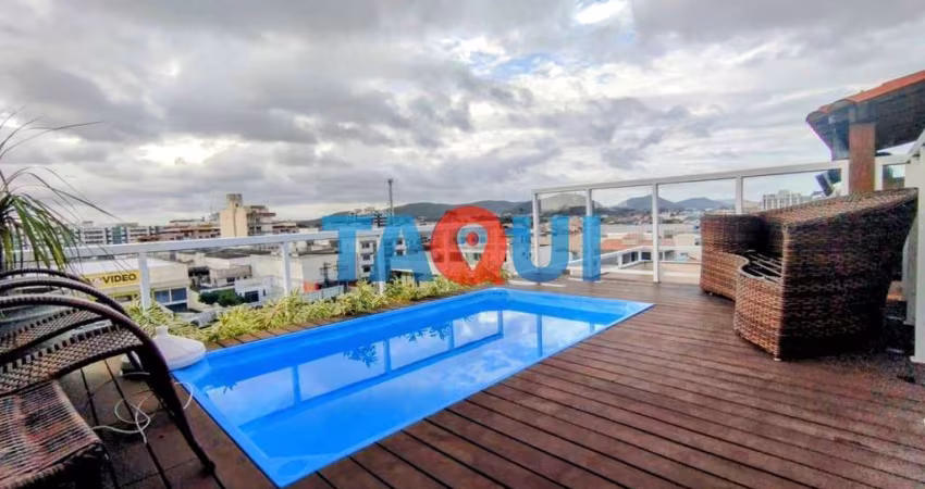 Cobertura à venda, 4 quartos com piscina Vila Nova, CABO FRIO - RJ