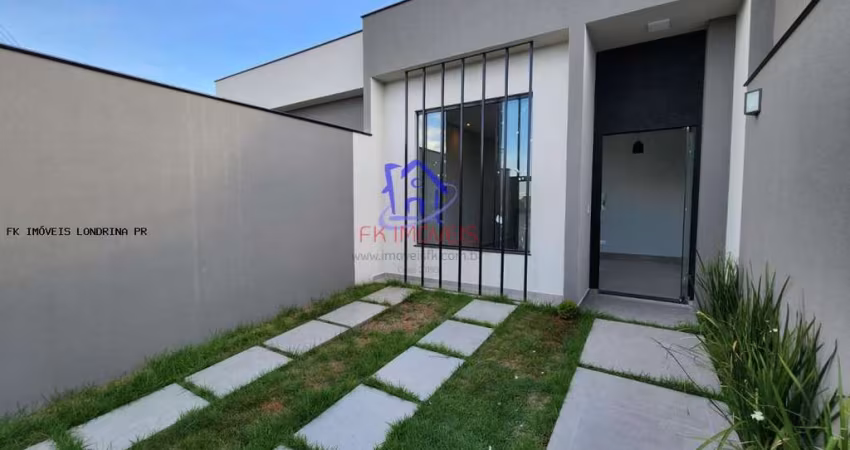 Casa para Venda em Londrina, Residencial José B Almeida, 3 dormitórios, 1 suíte, 2 banheiros, 2 vagas