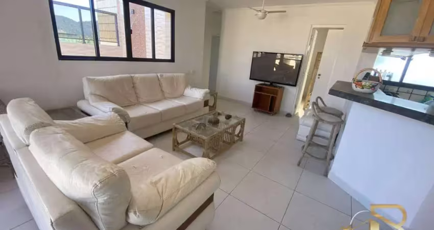 Cobertura com 3 dormitórios para alugar, 190 m² por r$ 5.000,00/mês - enseada - guarujá/sp