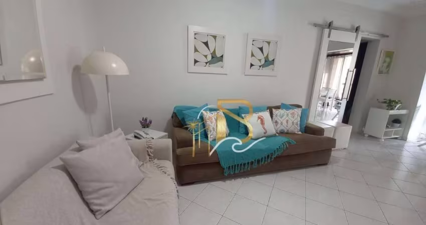 Flat com 2 dormitórios à venda, 76 m² por R$ 550.000 - Pitangueiras - Guarujá/SP