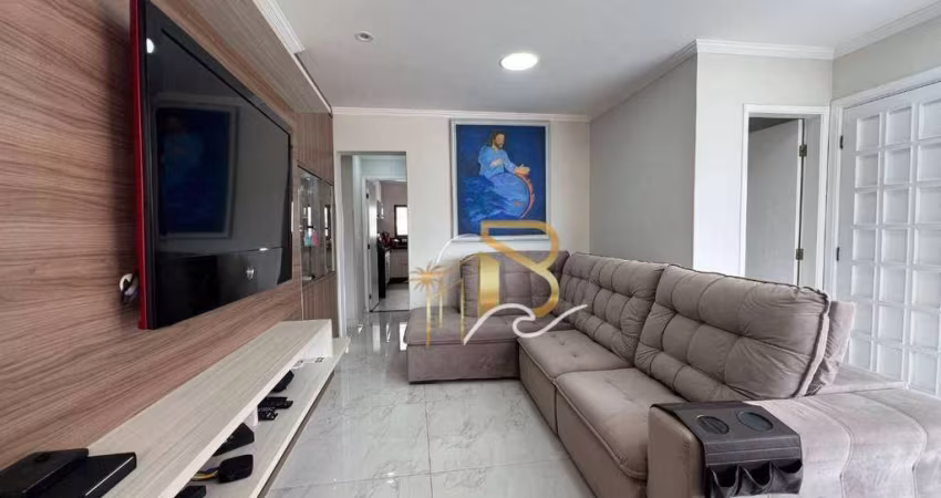 Apartamento com 3 dormitórios à venda, 100 m² por R$ 795.000 - Praia da Enseada - Guarujá/SP