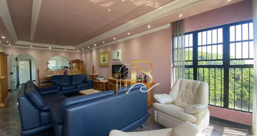 Apartamento com 3 dormitórios para alugar, 141 m² por R$ 5.000/mês - Pitangueiras - Guarujá/SP