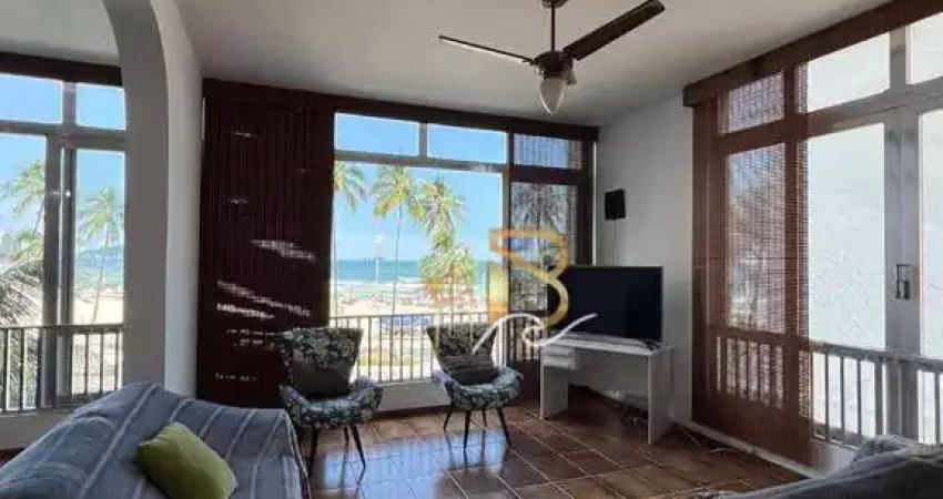 Apartamento com 3 dormitórios à venda, 204 m² por r$ 1.050.000,00 - pitangueiras - guarujá/sp