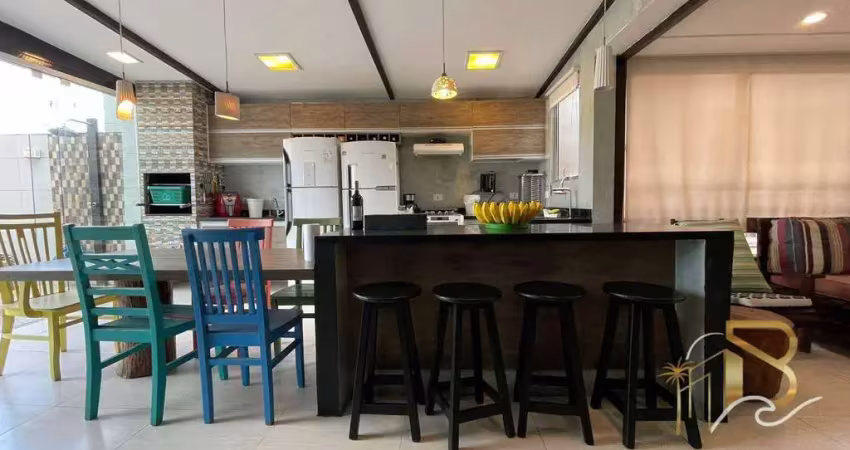 Cobertura com 4 dormitórios à venda, 210 m² por r$ 750.000,00 - praia da enseada - guarujá/sp