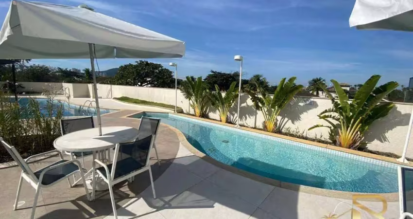 Apartamento com 2 dormitórios à venda, 69 m² por r$ 770.000,00 - enseada - guarujá/sp